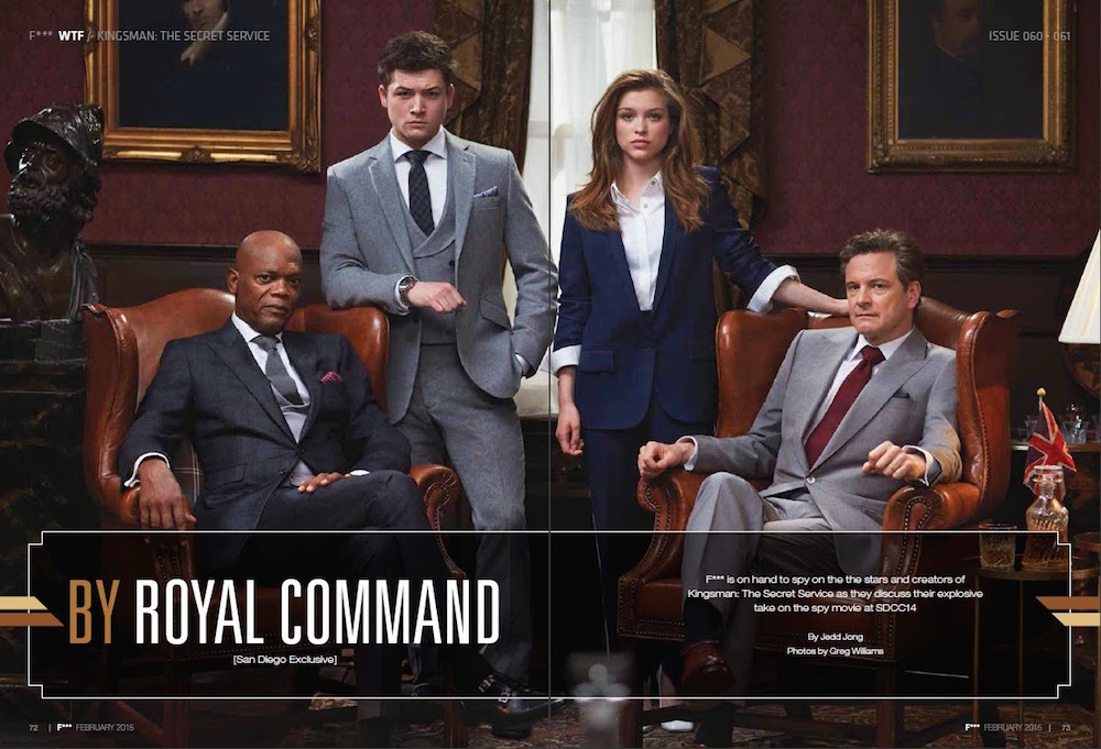 DALIA GELLERT / FILM AND DRAMA / ART DIRECTOR  FOR KINGSMAN TSS: STILLS SHOOT